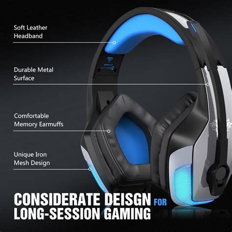 Bengoo V Gaming Headset For Xbox One Ps Pc Controller Noise