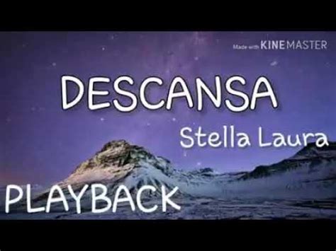 Stella Laura Descansa Playback Letra Youtube