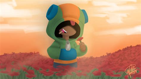 Leon Fanart Brawlstars By Xyleria On Deviantart