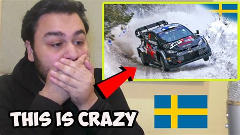 British Reaction To Best Of Wrc Rally Sweden Crashes Action And