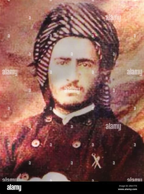 A Poster Of Qadi Muhammad The President Of The Kurdish Mahabad