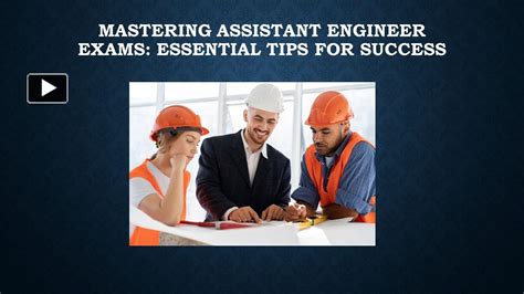 Ppt Mastering Assistant Engineer Exams Essential Tips For Success