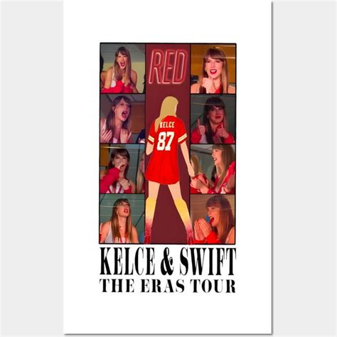 Taylor Swift X Travis Kelce Wall And Art Print in 2024 | Travis kelce ...