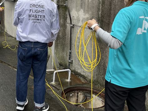 排水機場ポンプ 水中ドローン点検 滋賀県のドローンスクール・ドローン空撮・点検代行 ドローン販売も プロクルードローンスクール