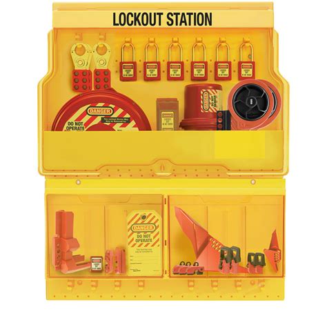 Master Lock S1900VE410PRE Deluxe Lockout Station