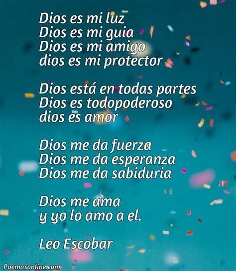 Cinco Mejores Poemas Dios Para Reflexionar Poemas Online