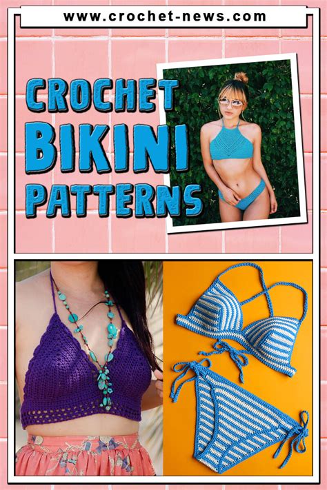 42 Crochet Bikini Patterns Bikini Sets Bikini Tops And Bottoms