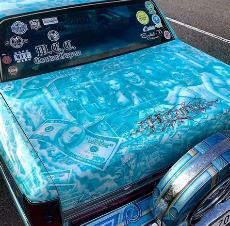 Pin By James Torres On Lowrider Car Murals Cars Mural Lowriders