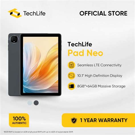 Techlife Pad Neo Launches In The Philippines Get It For As Low As P