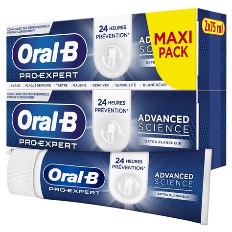 Dentifrice Pro Expert Advanced Science Extra Blanchissant Oral B Le