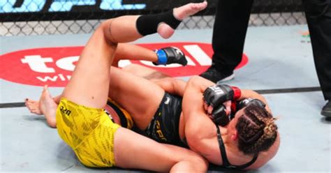 Redemption Mackenzie Dern Submits Amanda Ribas In Epic Rematch Ufc