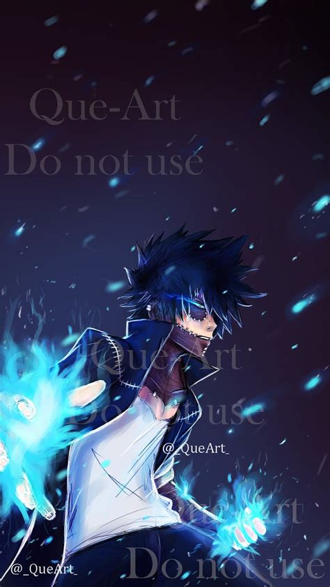 Anime Dabi Phone Wallpaper Anime Fanart BNHA My Hero Academia - Etsy