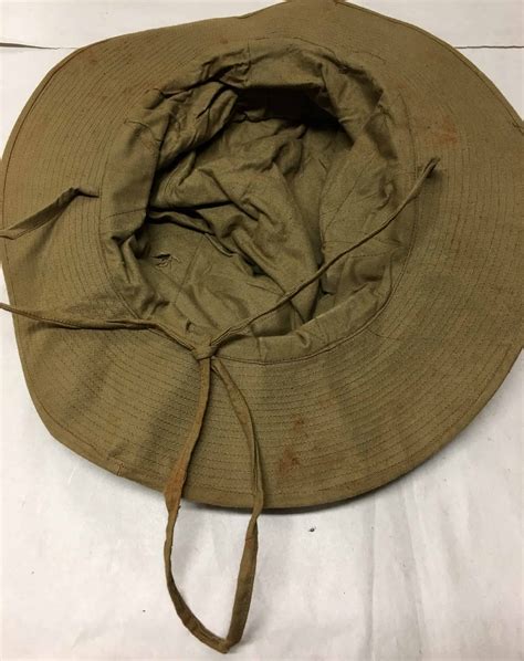 North Vietnamese Army Viet Cong Boonie Hat Short Brim Khaki Brown