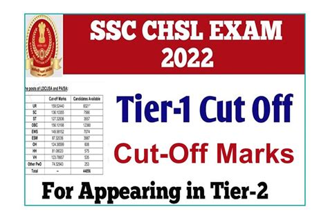 SSC CHSL Tier 1 Cut Off 2022 CHSL 10 2 Expected Cut Off Marks 2022