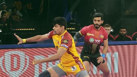 PKL U Mumba Shock Bengal Warriors With Win Bengaluru Bulls Edge Telgu