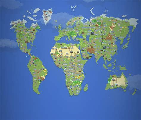 Tried making the world map in WorldBox, I think I did a good job. : r ...