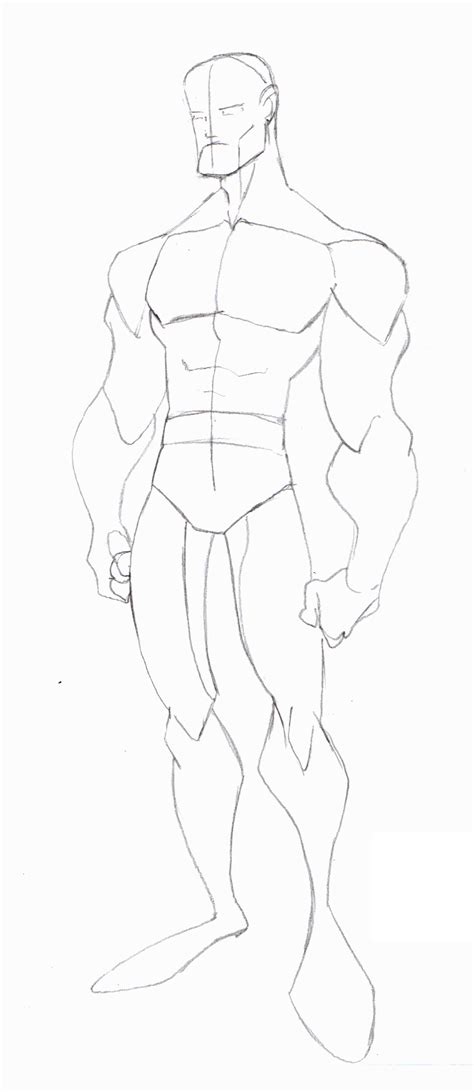 Animated Male Body Sketch 1 by skywarp-2 on DeviantArt | Sketches, Body ...