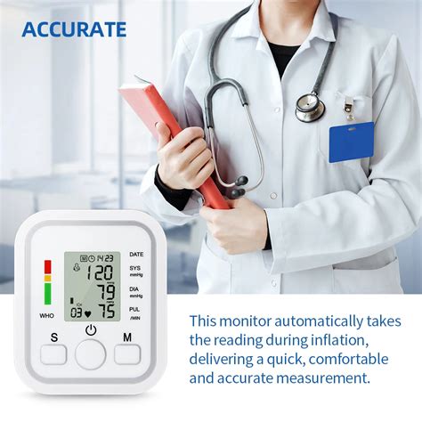 Wondfo 가정 건강 관리 디지털 Lcd 상완 혈압 모니터 심장 박동 측정기 기계 Tonometer 자동 티몬