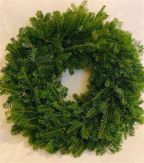 18 Plain Fresh Maine Made Balsam Fir Christmas Wreaths Etsy