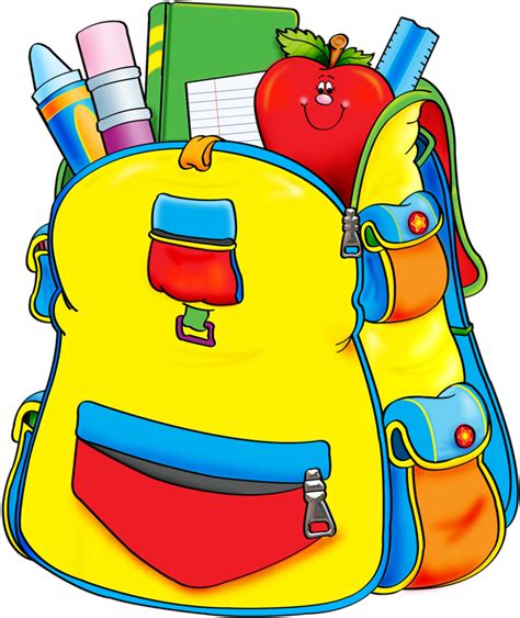 School Supplies Clip Art Transparent