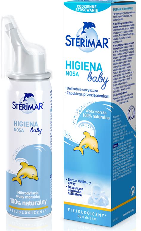 STÉRIMAR Baby spray do nosa fizjologiczny roztwór wody morskiej