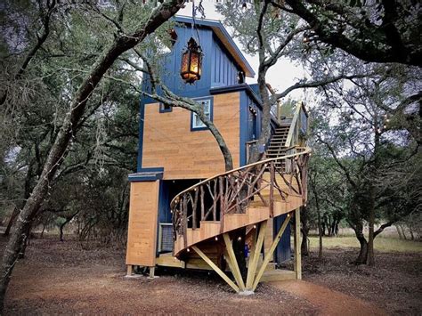 Stunning Texas Treehouse Rentals For A Sky High Getaway Outdoor