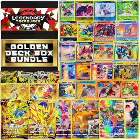 Legendary Treasures Limited Edition Golden Deck Box Bundle