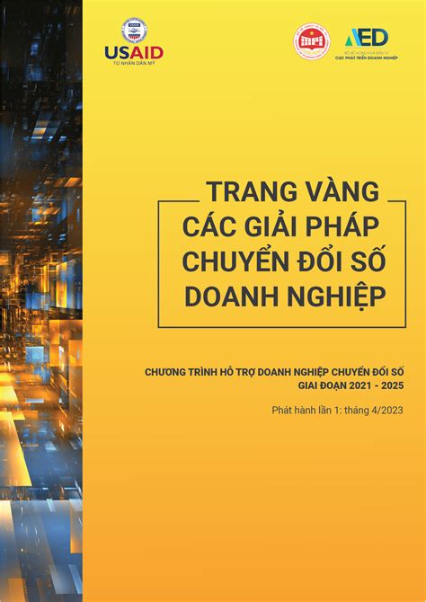 Trang vàng các giải pháp chuyển đổi số doanh nghiệp GIAI ĐOẠN 2021 2025