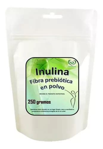 Inulina Fibra Prebiótica En Polvo 250gs Transito Intestinal Cuotas