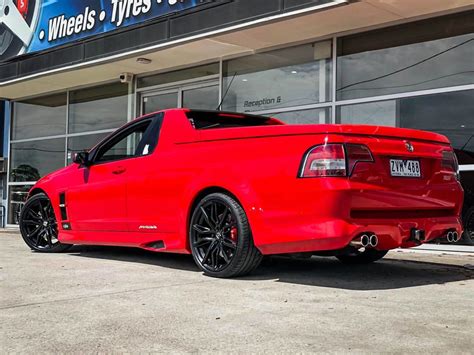 HSV VE Maloo R8 Red Hussla Medusa Wheel | Wheel Front