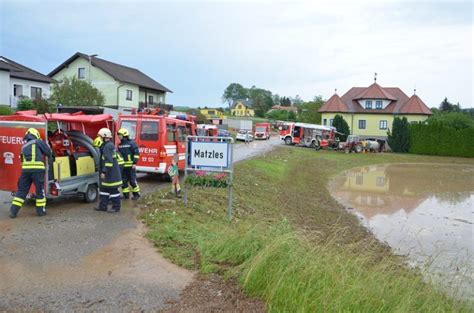 Heftiger Niederschlag Setzt Matzles Unter Wasser Bfk