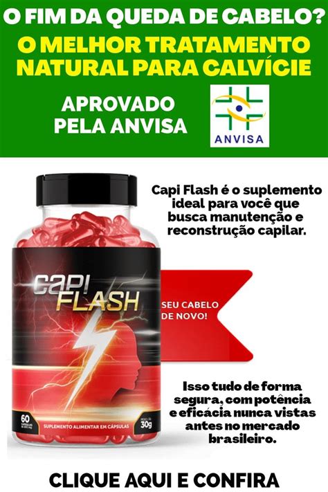 Tratamento Natural Para Calvície CAPI FLASH Site Oficial Tratamento