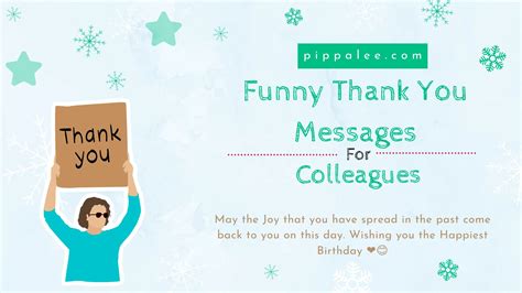 Funny Thank You Messages For Colleagues Images And Photos Finder