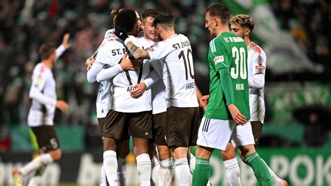 Coupe Dfb St Pauli Met Fin Au R Ve De Coupe De La Courageuse Quipe