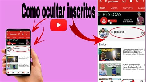 Como ocultar número de inscritos do YouTube atualizado YouTube