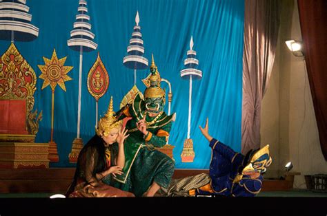 Lao Asian Traditional Theatre Dance