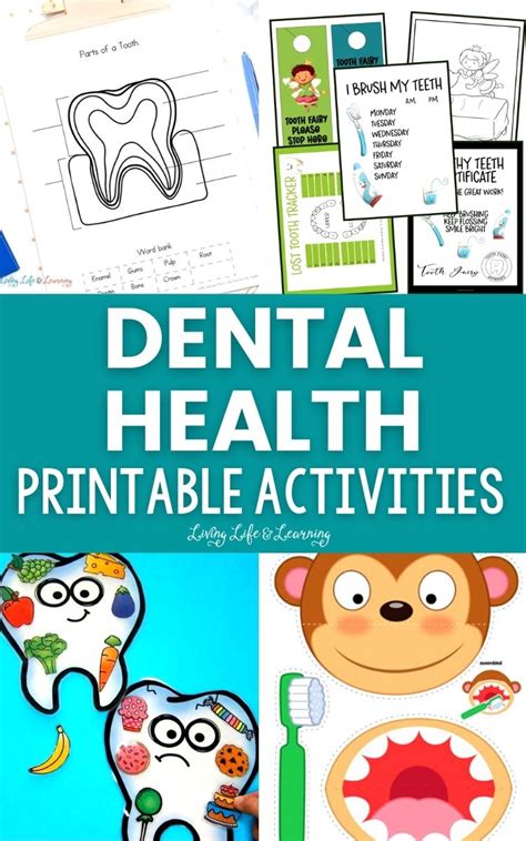 Dental Health Printable Activities Worksheets Library