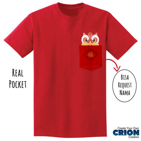 Jual Kaos Imlek Sincia Chinese New Year Dengan Kantong Asli By