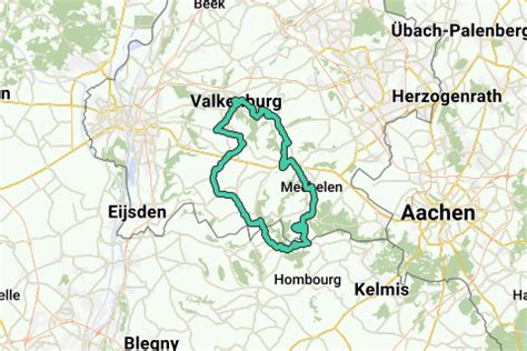 Fietsroute Valkenburg Aan De Geul Kastelenroute Recreatieve