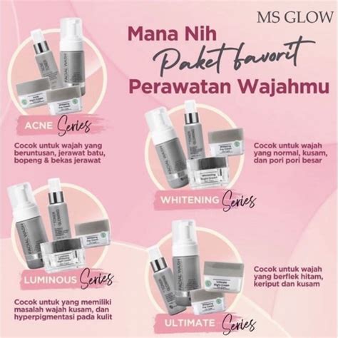 Jual Paket Ms Glow Series 100 Original Shopee Indonesia