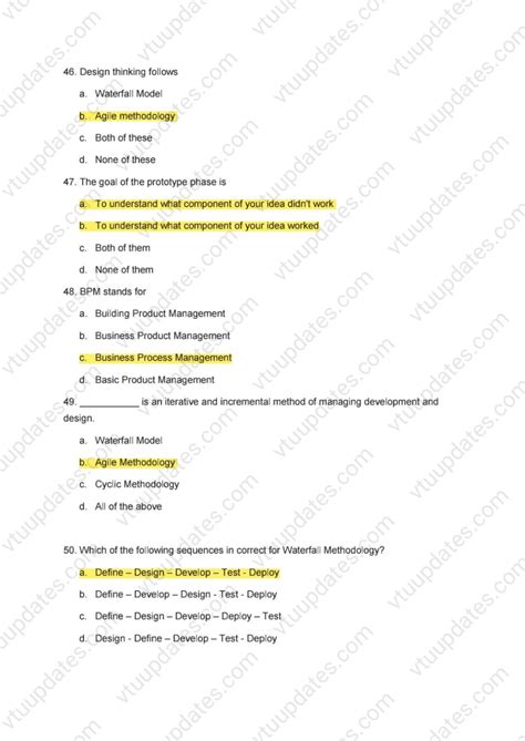 Vtu 1st Year Idt Solved Model Question Paper Set 2 With Answer 2022