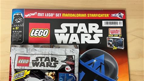 Lego Star Wars Magazin Nr Mandalorian Starfighter Youtube