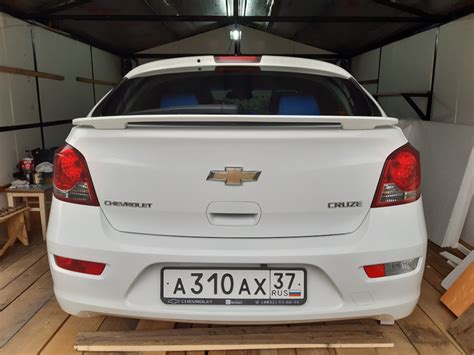 Нижний спойлер на Шевроле Круз хетчбэк — Chevrolet Cruze Hatchback, 1,6 ...