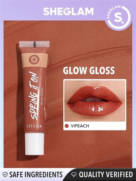 SHEGLAM Brillant à lèvres Glow Spring It On Vipeach Mode en ligne