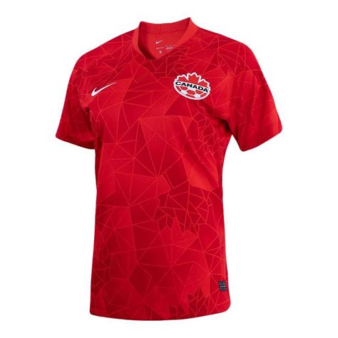 Canada Soccer Nike Women's Replica Soccer Jersey, Football | Canada ...