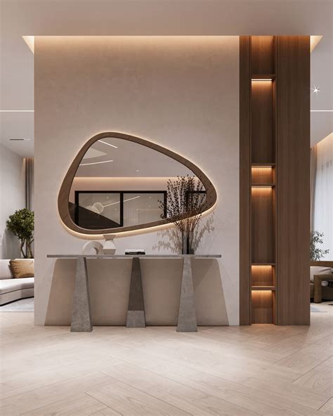 Modern Villa P On Behance Foyer Design Home Entrance Decor Foyer