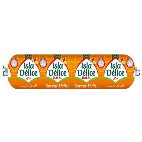 Saucisson halal ISLA DELICE la saucisse de 500g à Prix Carrefour