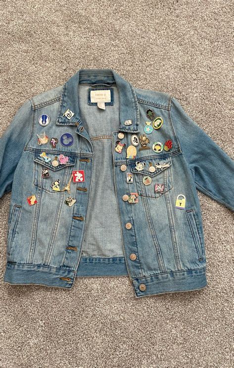 30 Best Denim Jacket With Pins Images Denim Denim Jacket