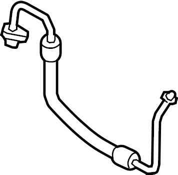 Chevrolet Silverado A C Refrigerant Suction Hose Gm Parts Bin