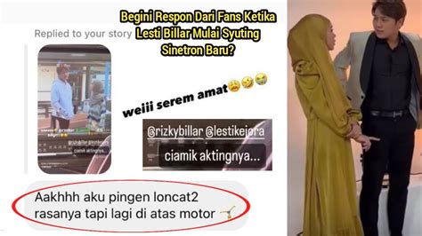 PENGEN LONCAT2 BEGINI RESPON DARI FANS KETIKA LESTI RIZKY BILLAR